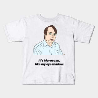 MARK CORRIGAN | MOROCCAN LIKE MY EYESHADOW Kids T-Shirt